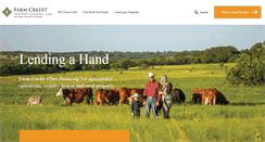 Desktop Screenshot of findfarmcredit.com